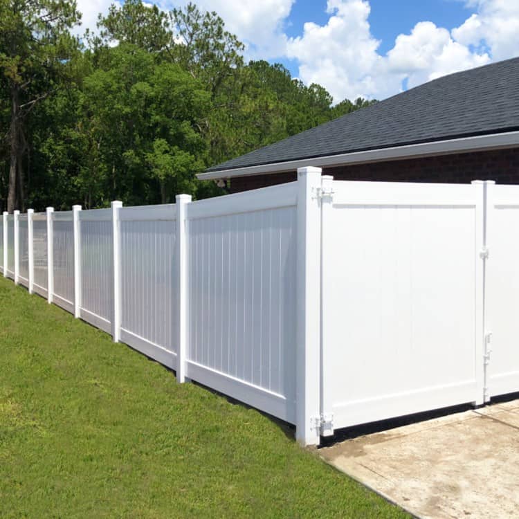Chapel Hill Fence Company Chapel Hill Fence Company White Privacy Fence