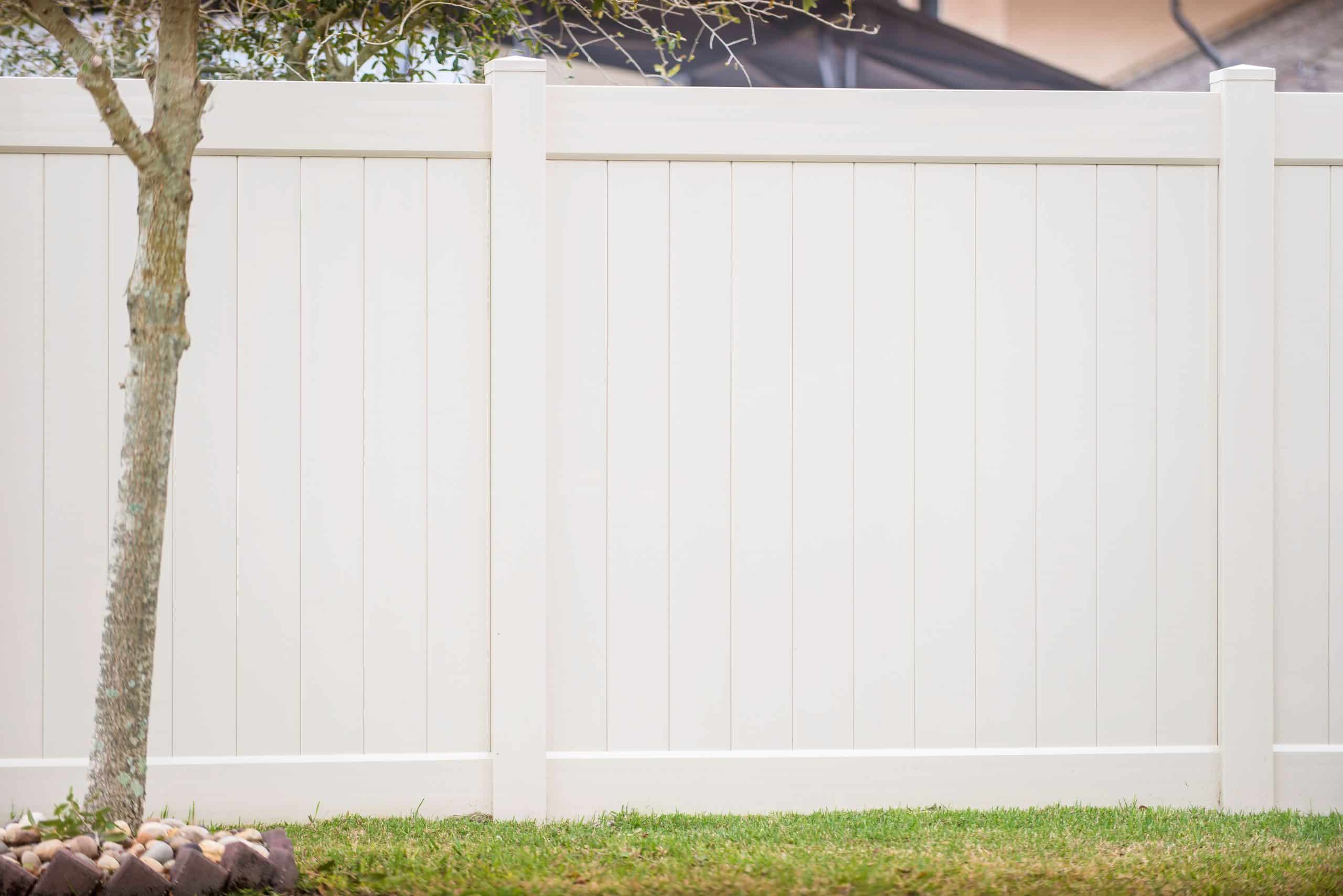 ponte vedra fence white vinyl fence