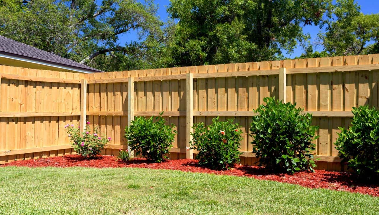 Greenville Fence Company wood privacy fence