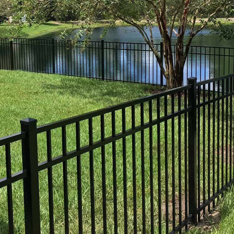 Poinciana Fence Company Poinciana Fence Company black aluminum fence