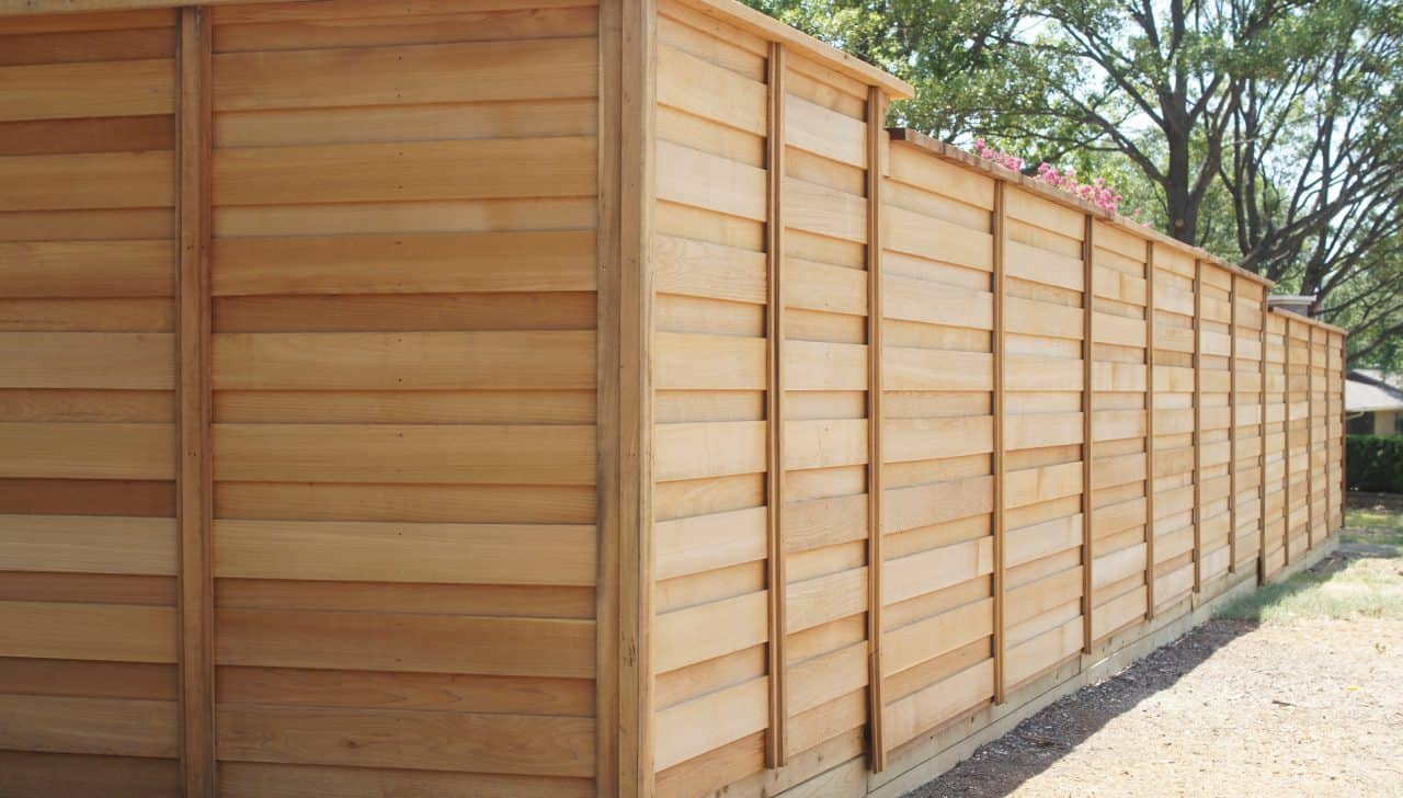 Leander Fence Company wood privacy fence