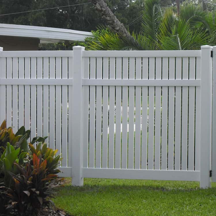 Greenville Fence Company Greenville Fence Company white vinyl fence
