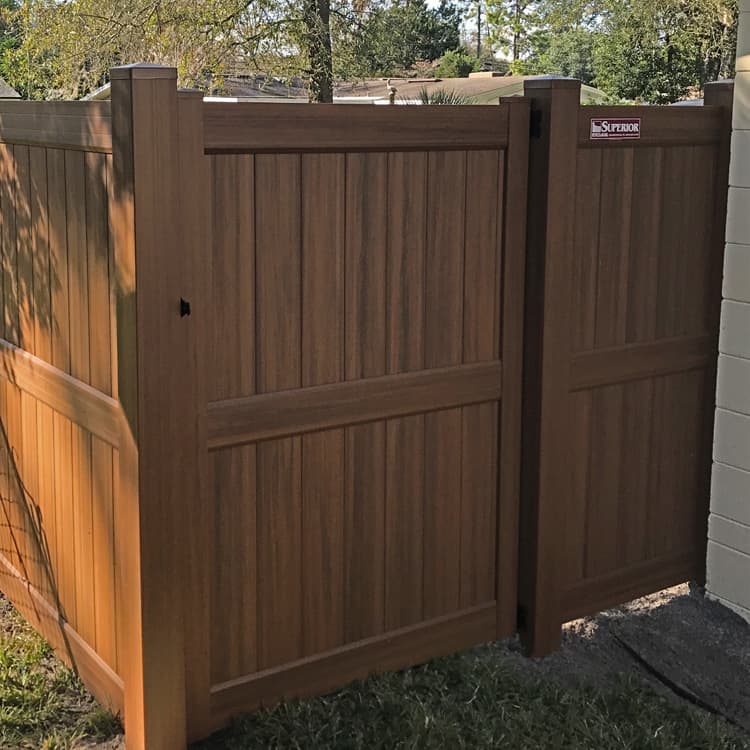 fence builder Burlington fence builder Burlington heartwood fence in red chestnut