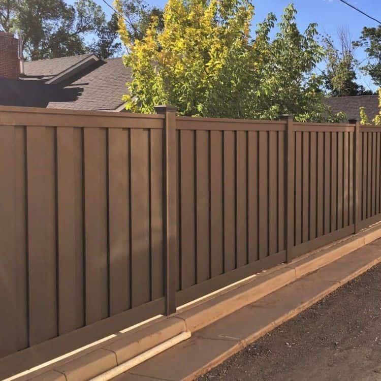 How to approach neighbor about fence cost sharing Brown Trex Fence - Sharing Fence Costs with Neighbors
