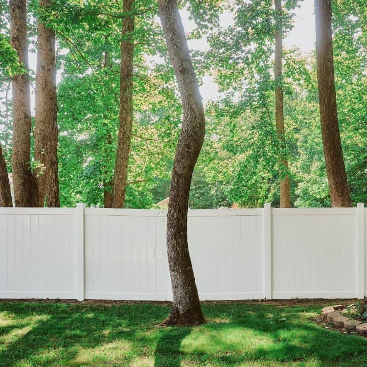 Tall Privacy Fence in Southern PA (750 x 750 px) types of privacy fences