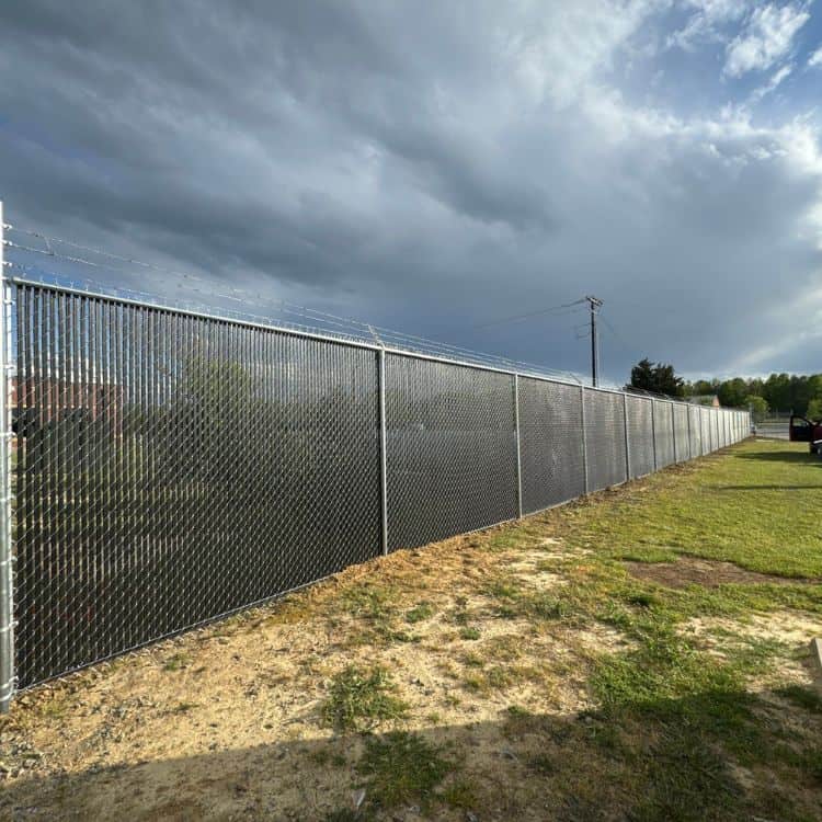 chain link privacy slats