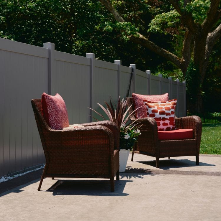 vinyl fence color choices