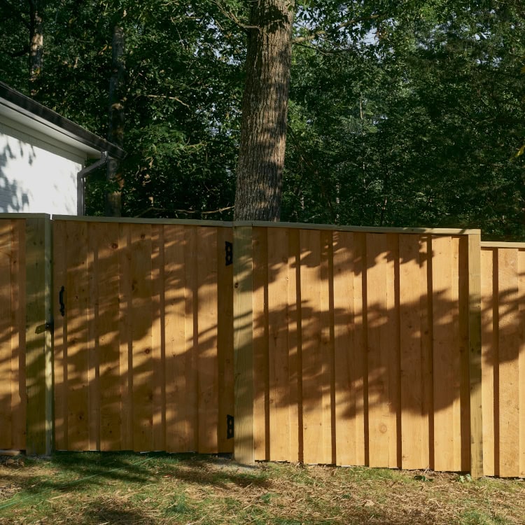 wood fence installation near me